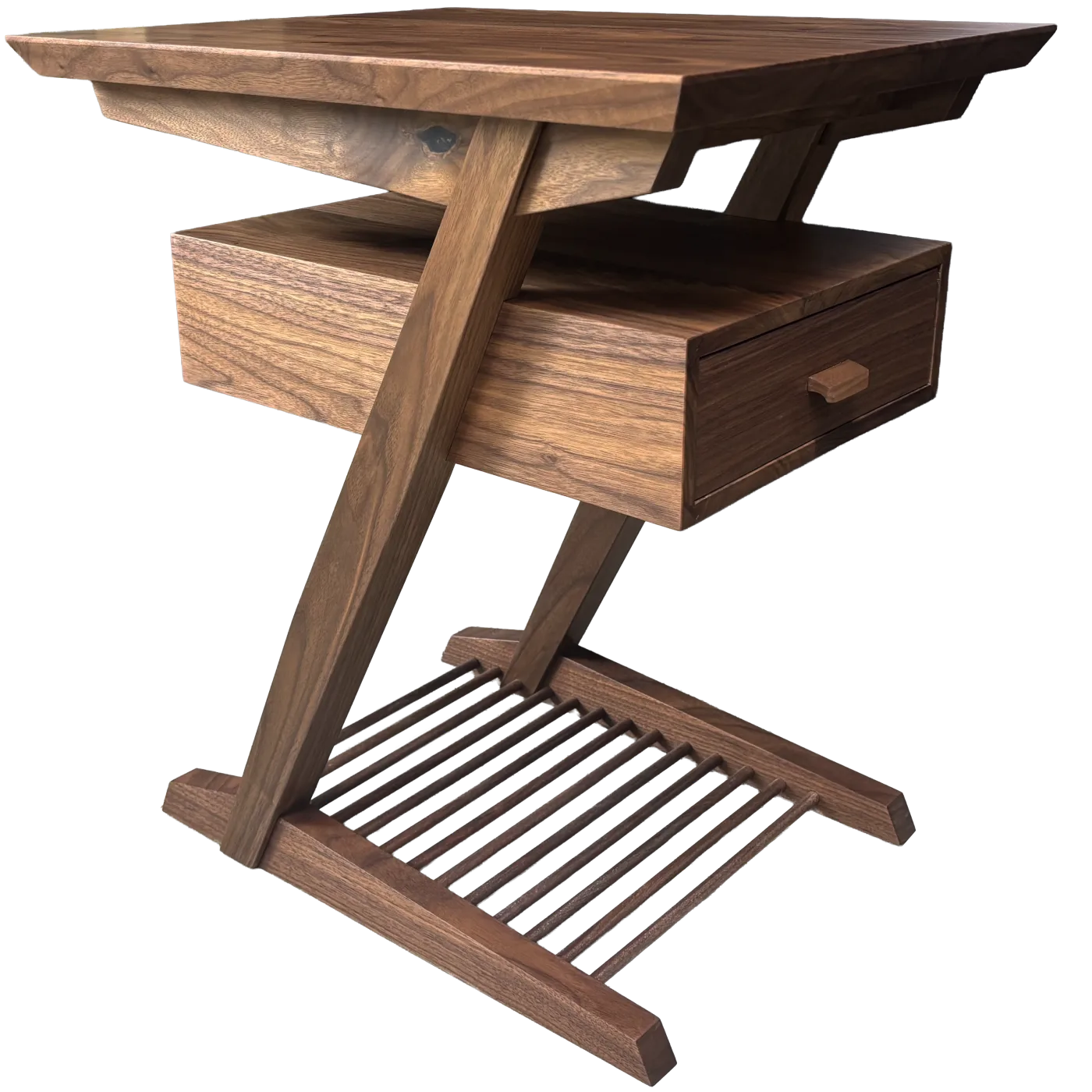 Cantilevered End Table